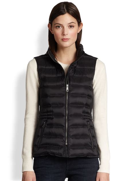 burberry vest puffer|burberry puffer vest women's.